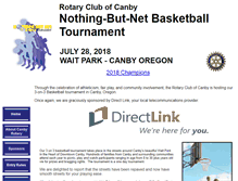 Tablet Screenshot of nothingbutnet.canby.com