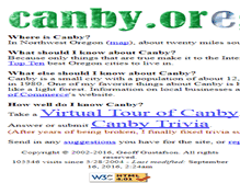 Tablet Screenshot of canby.org